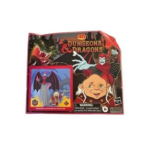 Dungeons & Dragons Cartoon Classics Scale Dungeon Master & Venger Action Figures